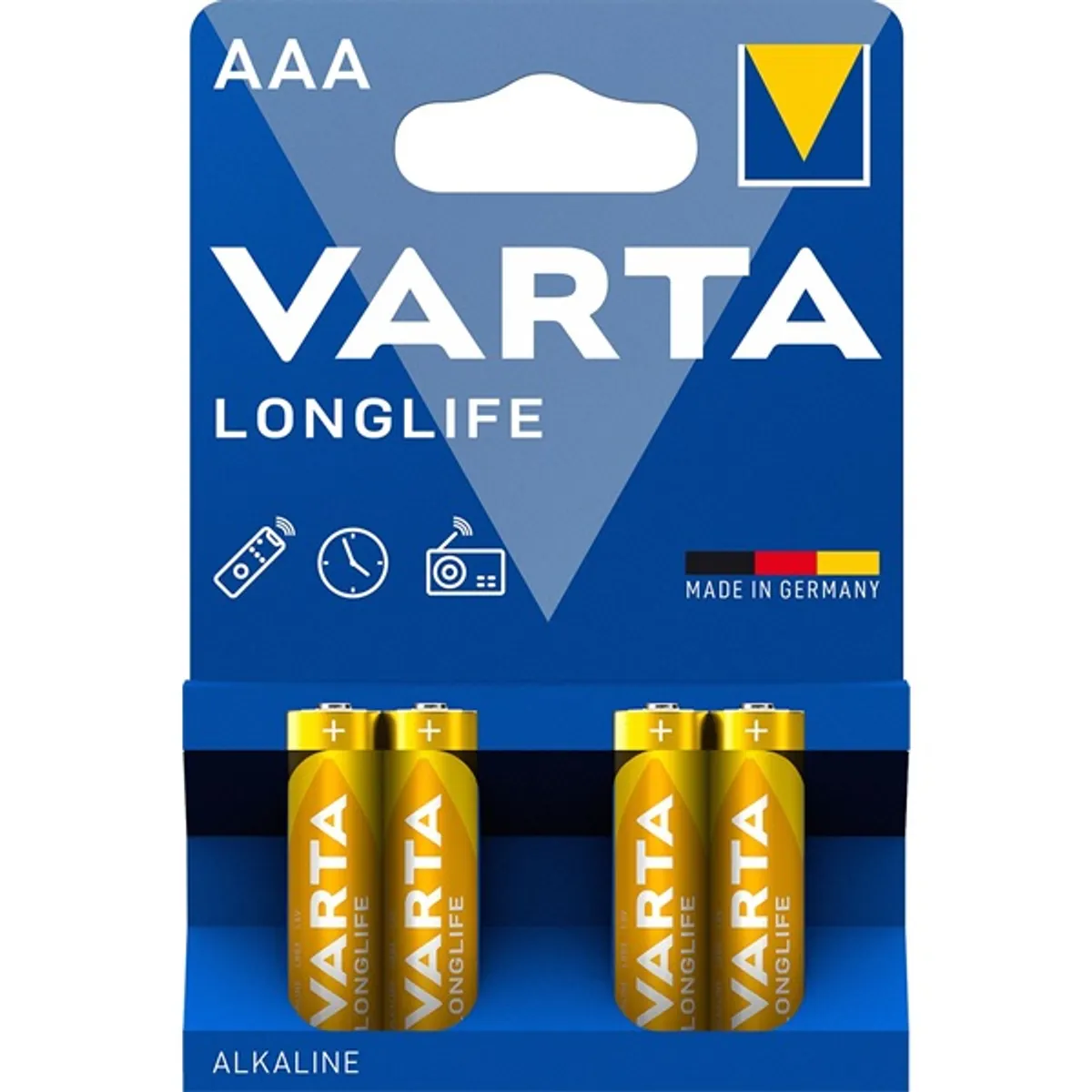VARTA 4103101414 Longlife AAA alkáli mikroceruza elem 4db/bliszter #2