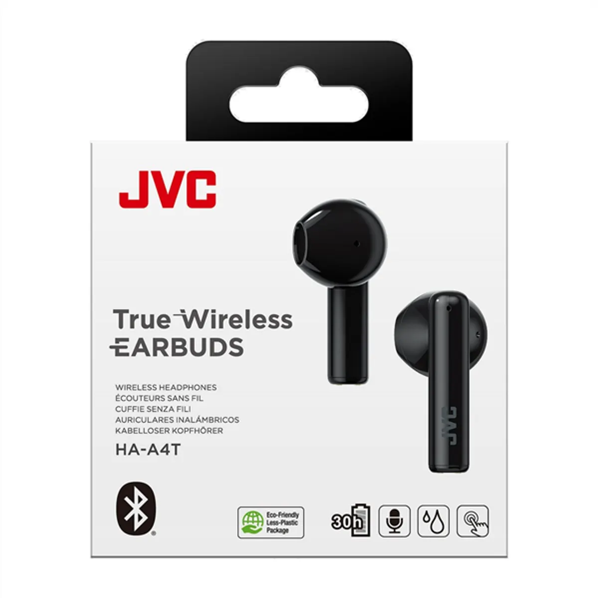 JVC HA-A4T-B True Wireless Bluetooth fekete fülhallgató #5