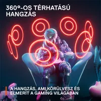 Steelseries Arctis Nova 1 fehér gamer headset #8