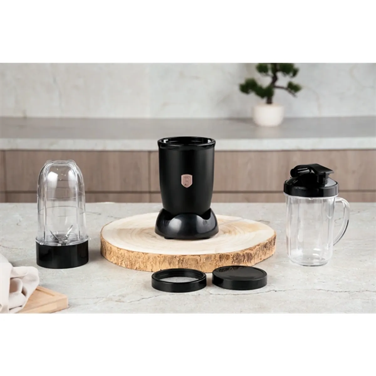 Berlinger Haus BH/9506 fekete- rózsaarany 6 részes többfunkciós turmixgép készlet #5