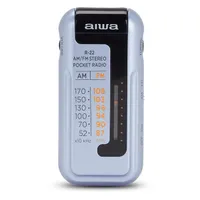 Aiwa R-22SL hordozható szürke FM rádió #3
