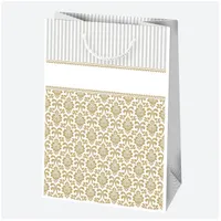 IRIS LUX ajándéktasak, különböző mintákkal, arany, 230x320x110 mm #6