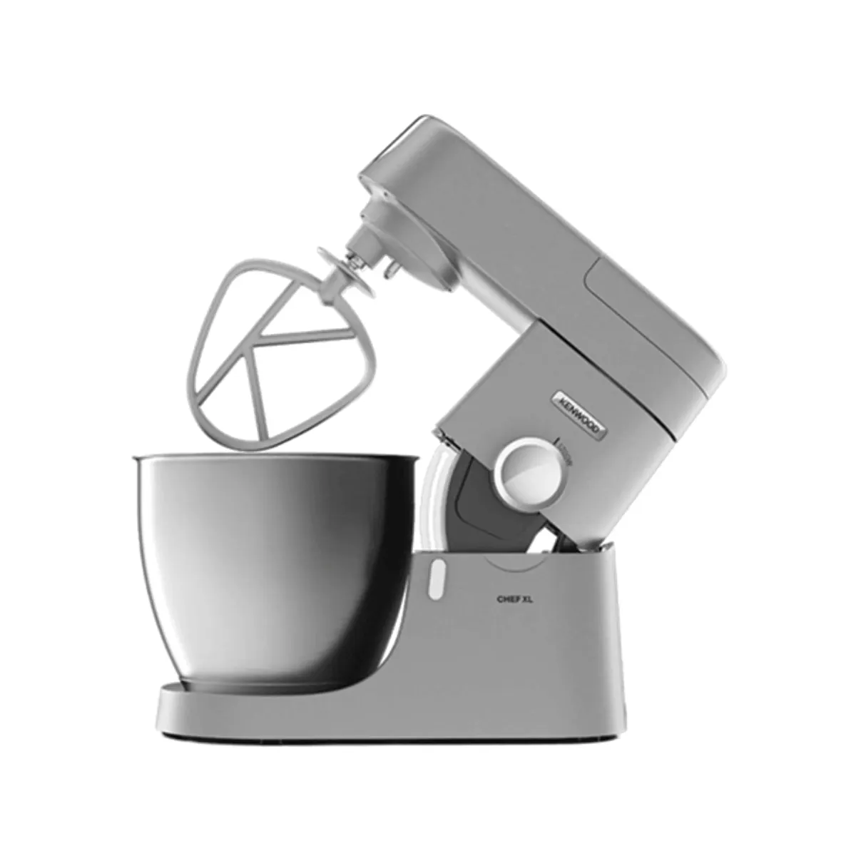 Kenwood KVL4100S Chef XL 1200W, 6,7L, szürke konyhai robotgép #1