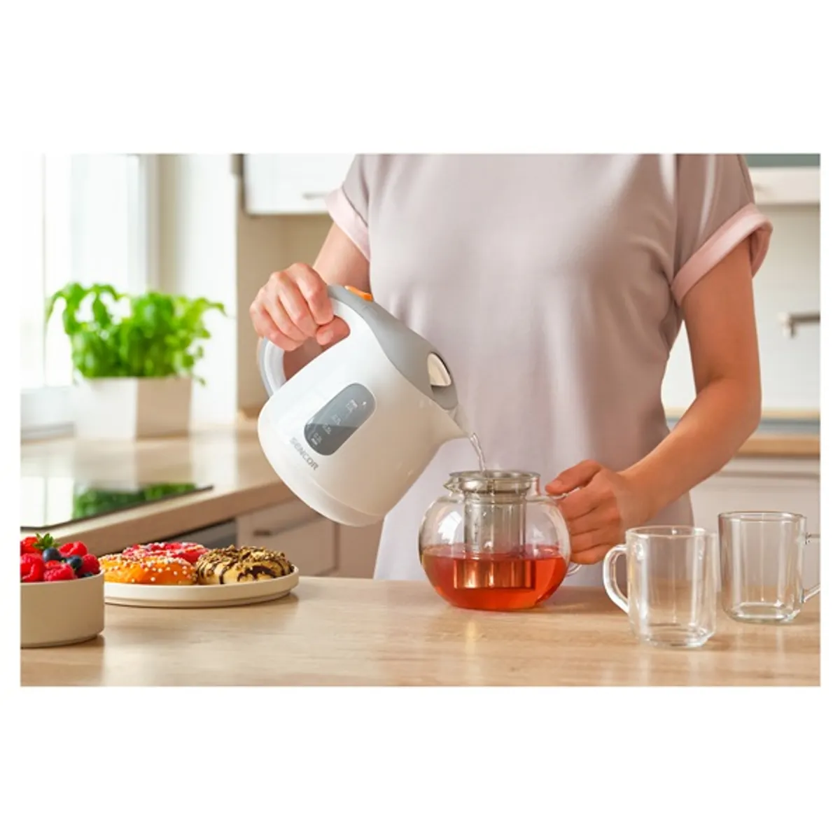 Sencor SWK 1100WH 1,0L-es fehér vízforraló #5