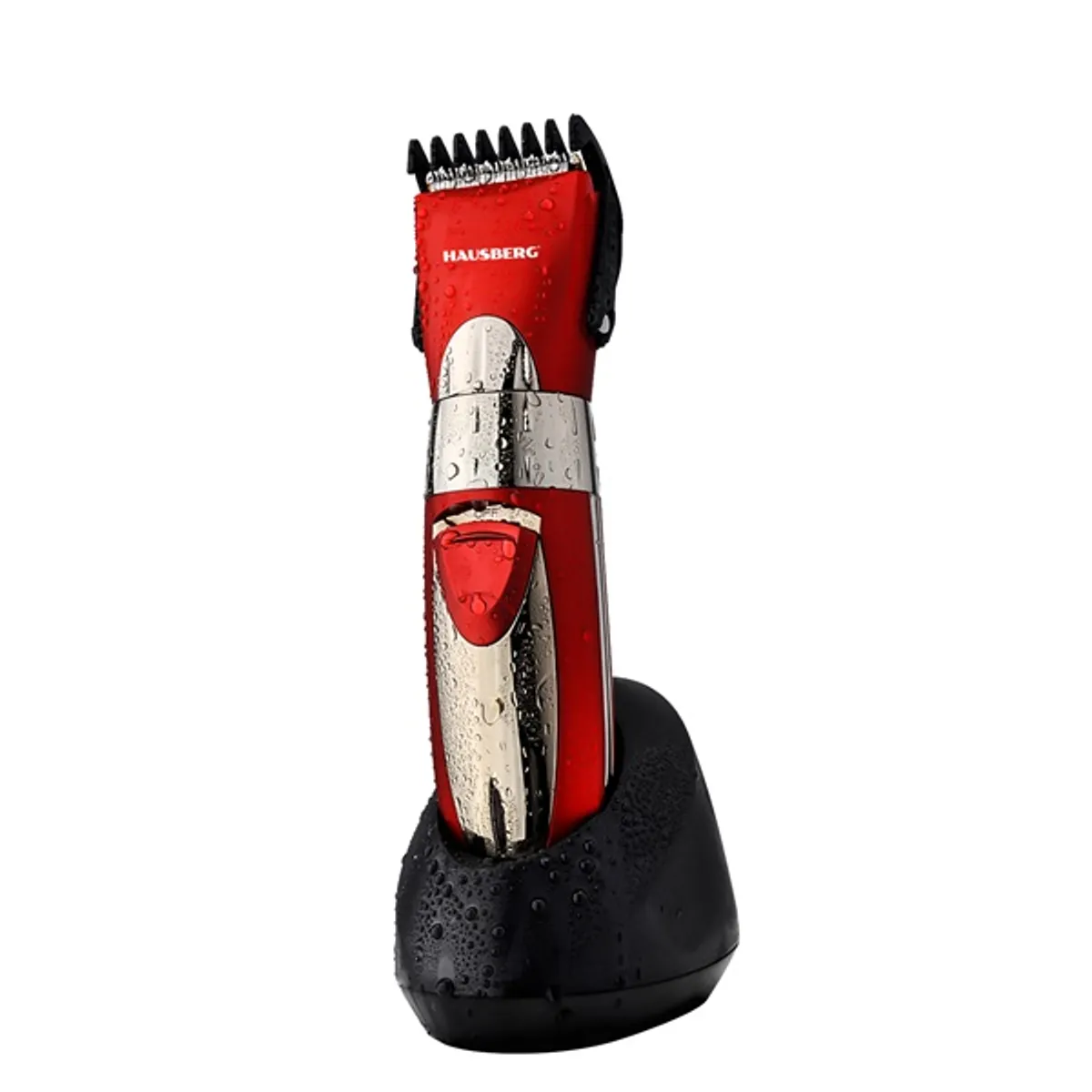 Hausberg HB-64RS vörös akkumulátoros haj- és szakállvágó #1