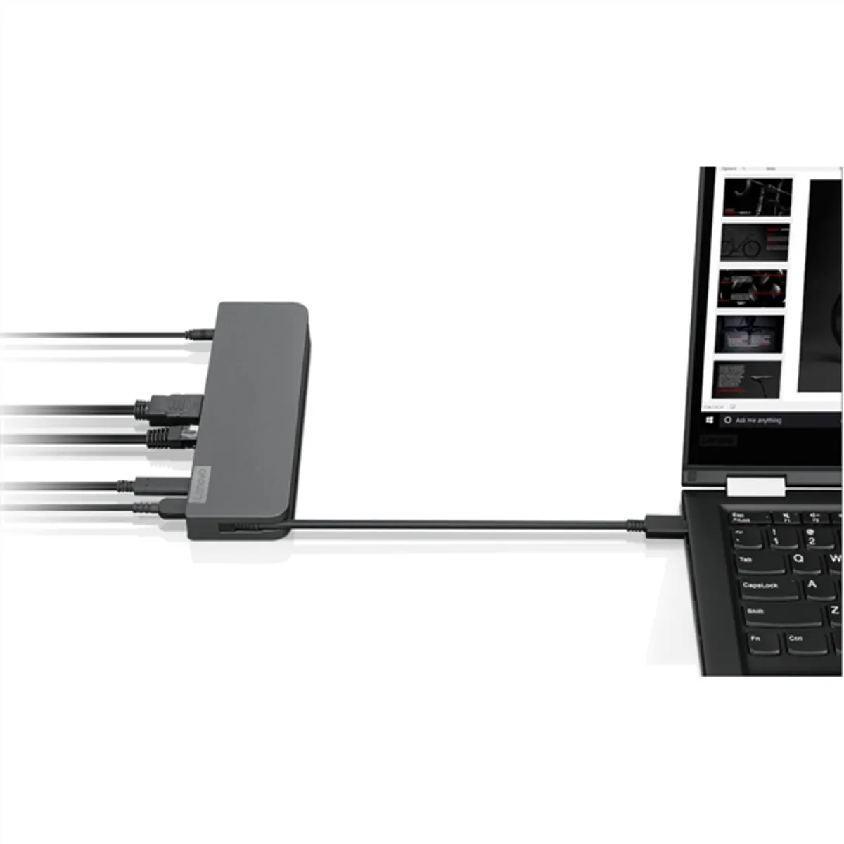 Lenovo ThinkPad 40AU0065EU 65W USB-C Mini Dock fekete dokkoló #5