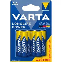 VARTA 4906121436 Helps Longlife Power AA (LR06) ceruzaelem 4+2db/bliszter #2