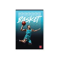 Pigna Sport A4 42 lap, tűzött, kockás füzet #5