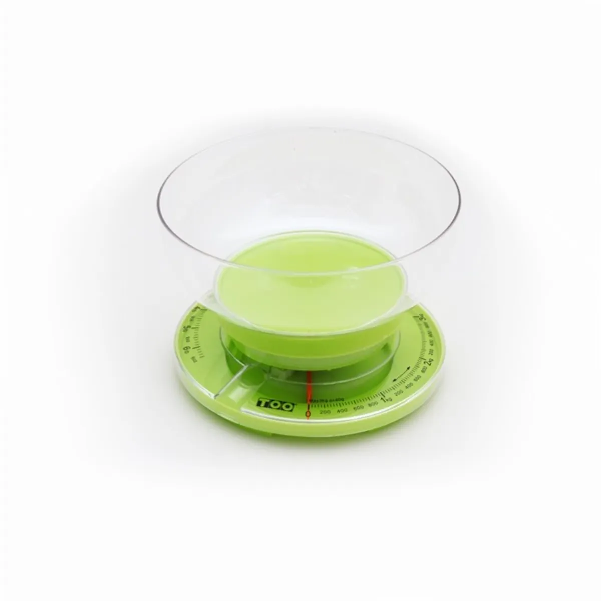 TOO KBSC-100-Y zöld mechanikus konyhai mérleg #1