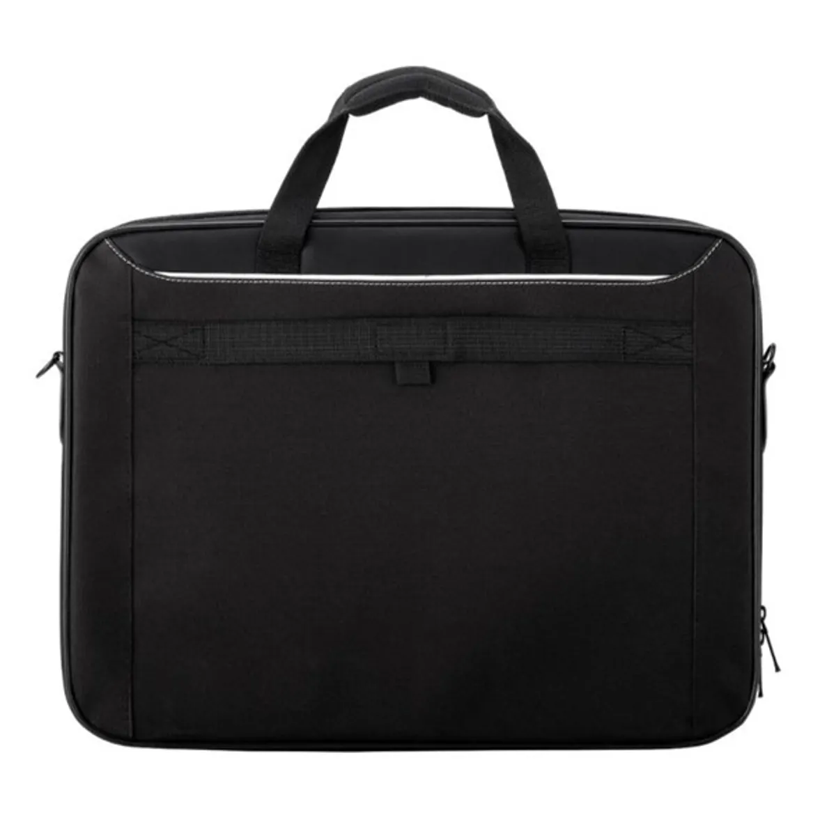 TOO 15,6" fekete notebook táska fehér dekor csíkkal #3