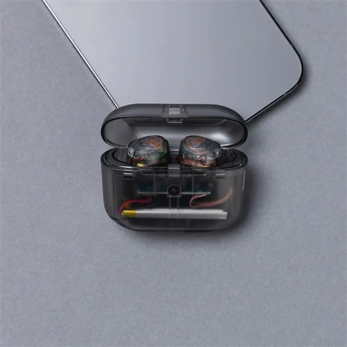 JLab Go Air Pop True Wireless Bluetooth átlátszó fülhallgató #4