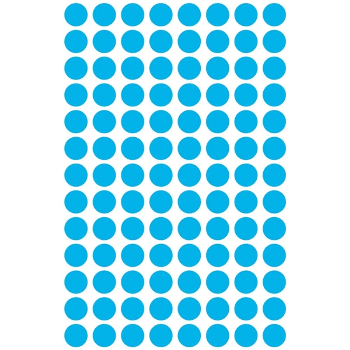 Avery 3011 8mm 416db-os kék jelölőpont #2