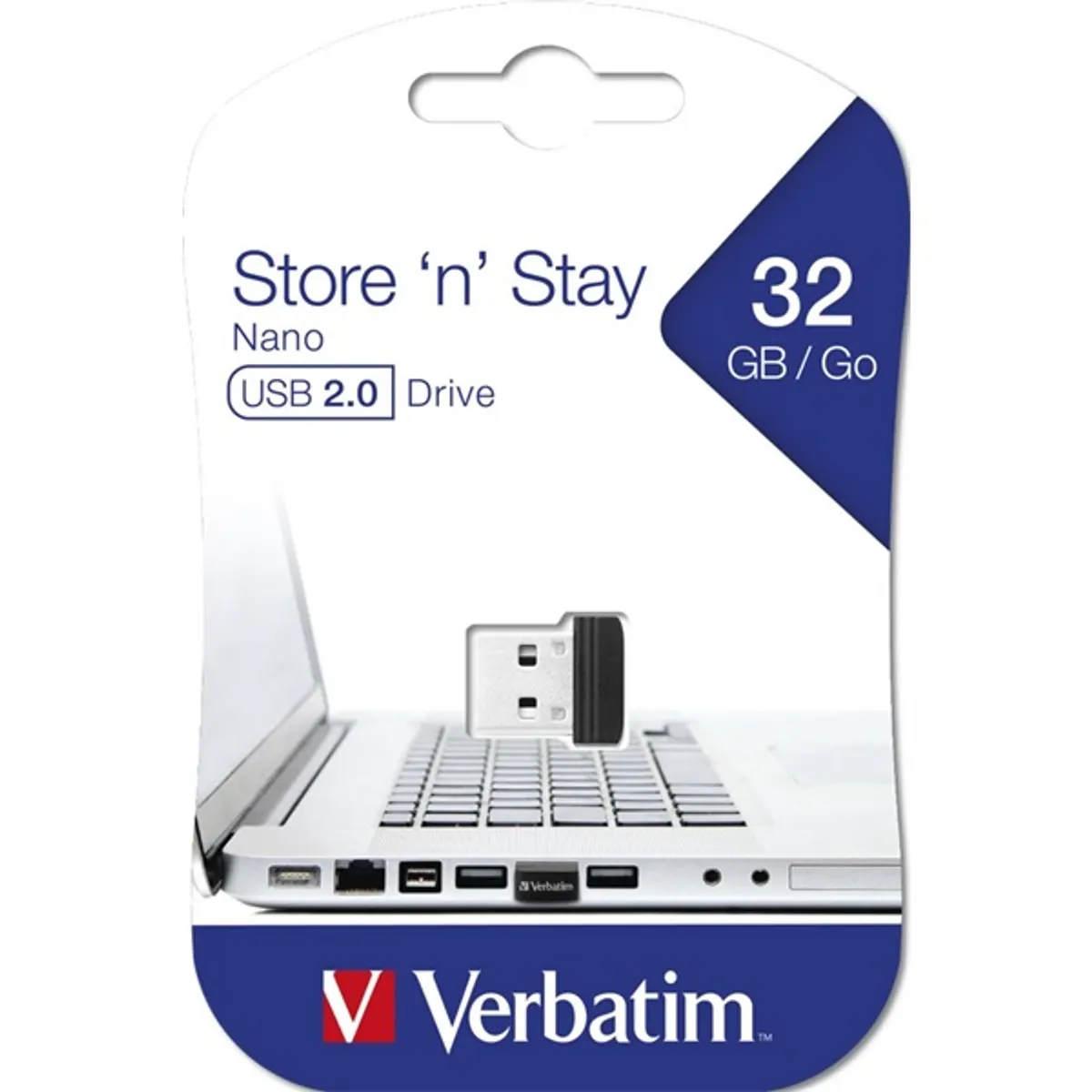 Verbatim 98130 Store `n` Stay 32GB USB 2.0 nano Flash Drive #3