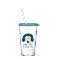 IRIS LIMESHAKE BUBBLE pohár tetővel, szívószállal 700ml AP-9449 #5