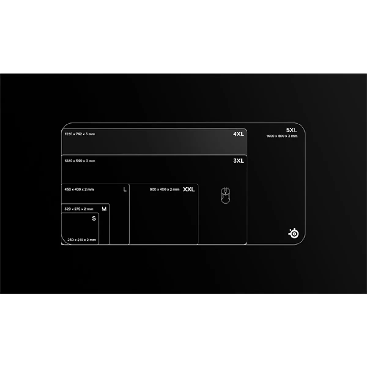 SteelSeries QCK 4XL ETAIL gamer egérpad #5