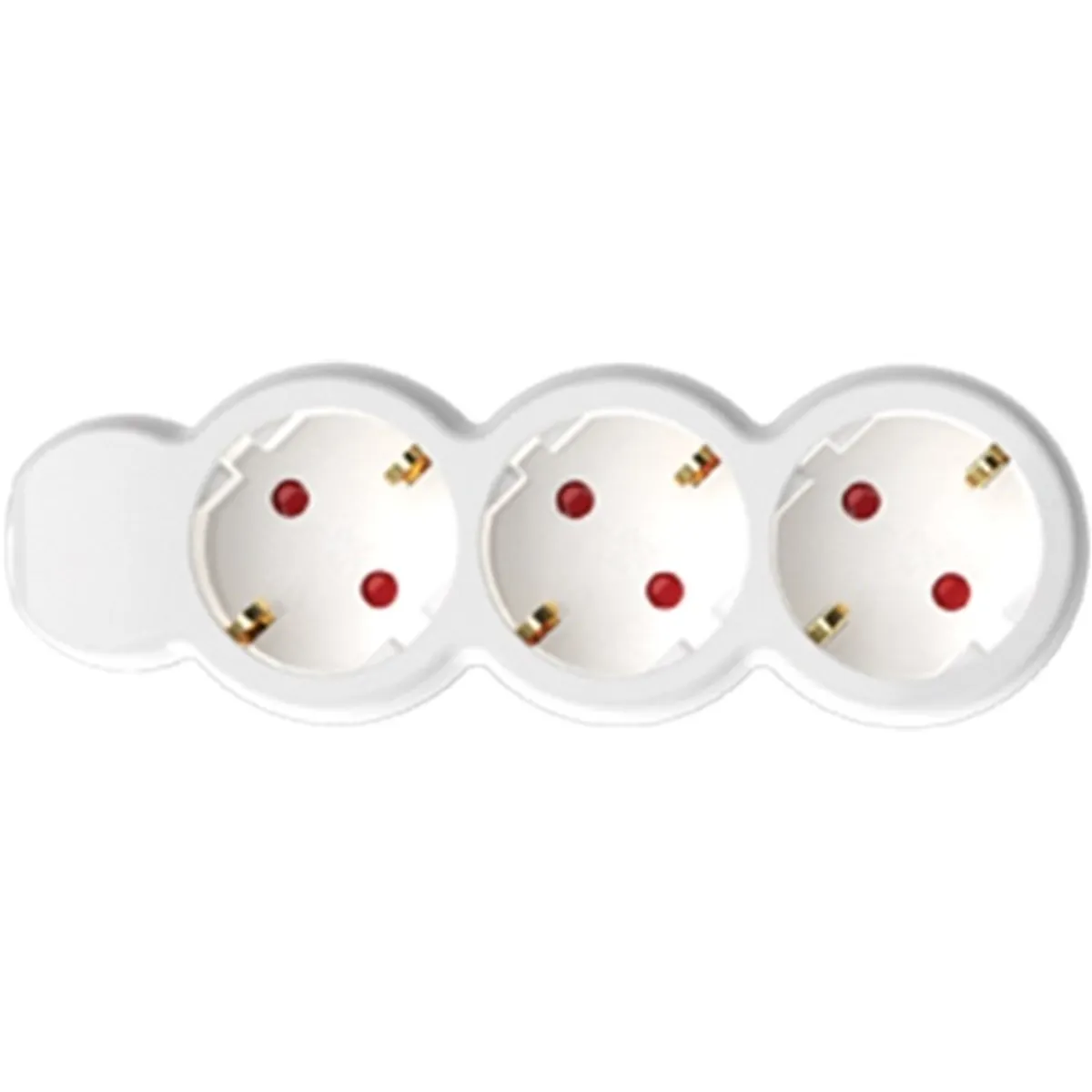 Home NV 3-5/WH/1,5 3 aljzat 5méter 3x1,5mm2 fehér elosztó #1