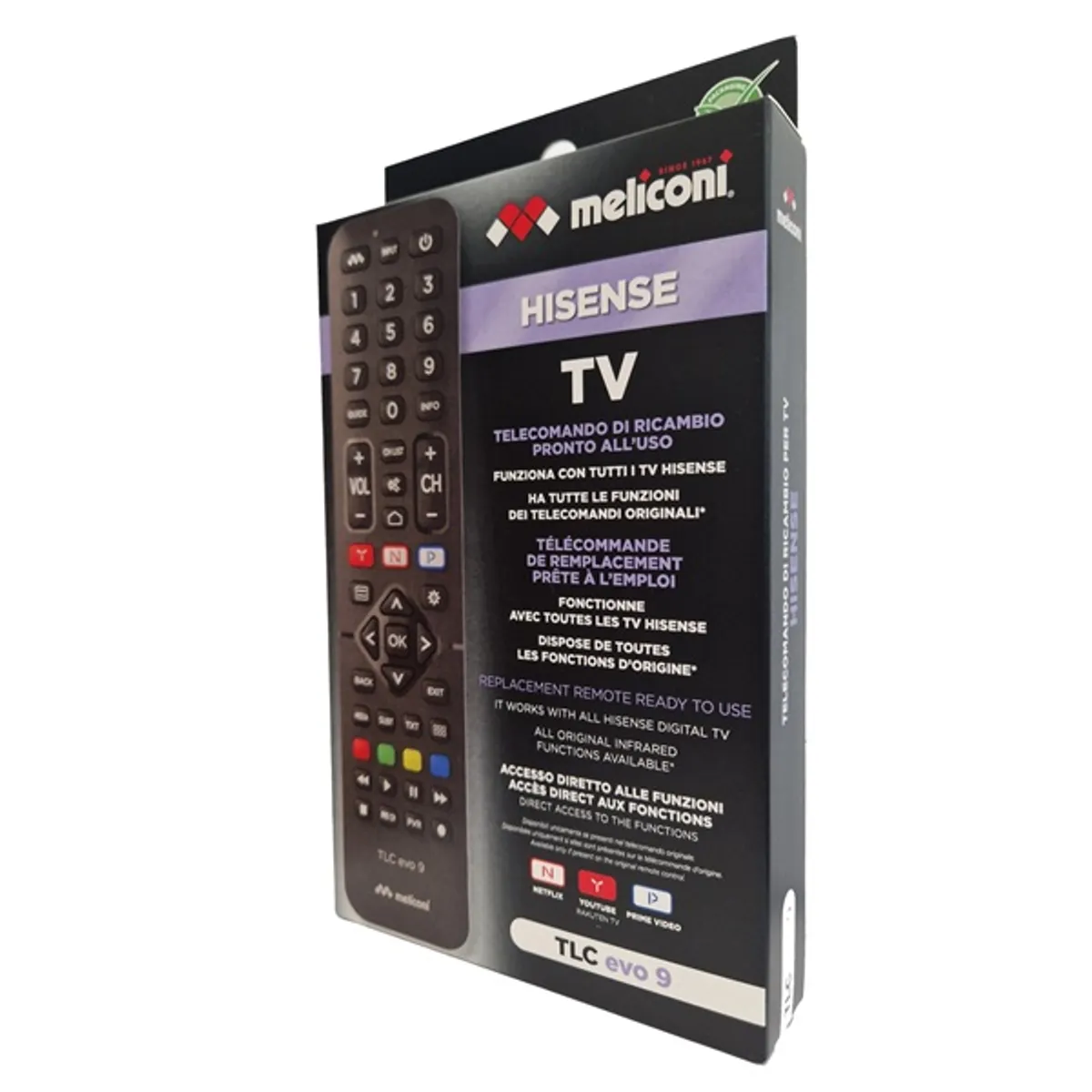 Meliconi TLC Evo 9 HISENSE TV távirányító #2