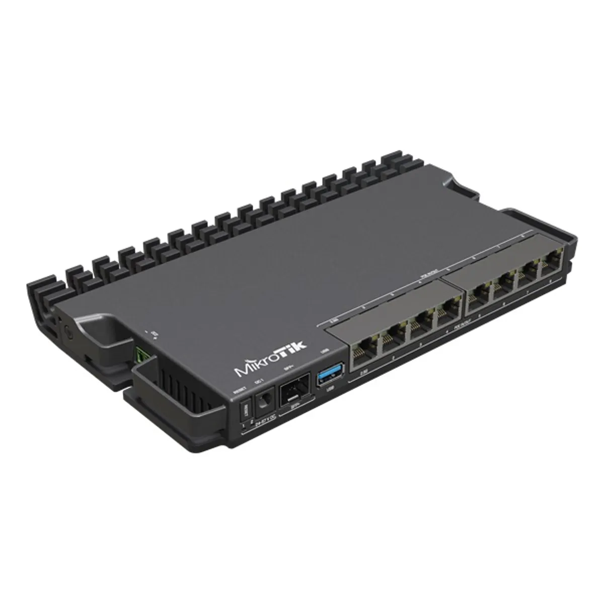 MikroTik RB5009UPR+S+IN 1x2.5GbE PoE LAN 7xGbE PoE LAN 1xSFP+ port Smart router #1