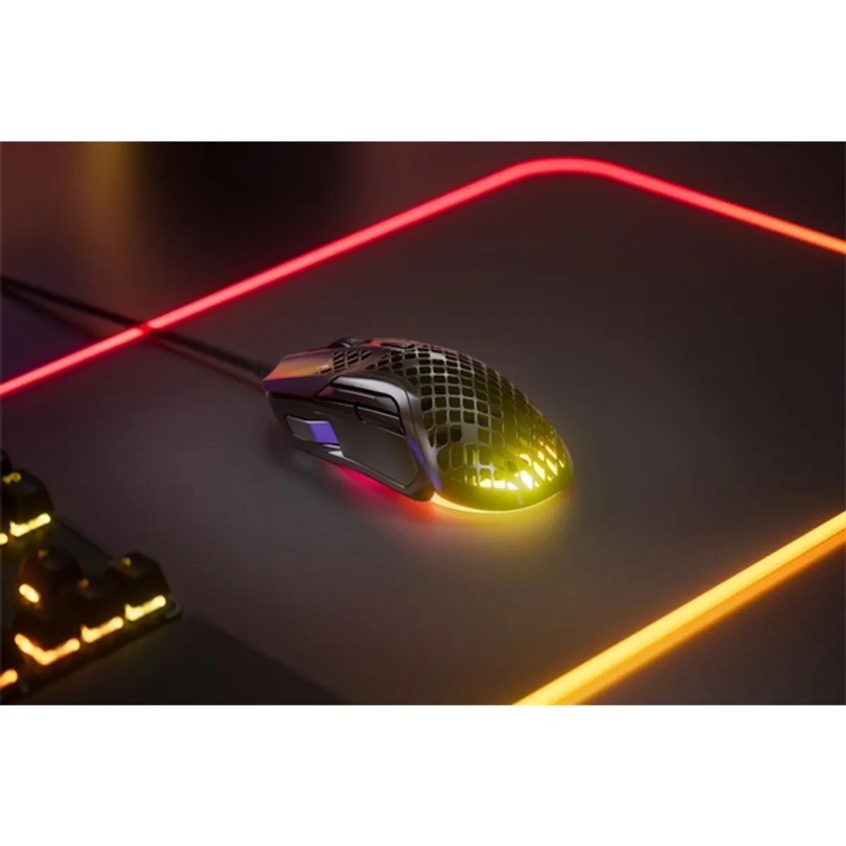 Steelseries Aerox 5 vezetékes fekete gamer egér #6