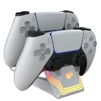 PDP 052-022-WH Afterglow Wave PlayStation 5 DualSense RGB fehér kontroller töltőállomás #4