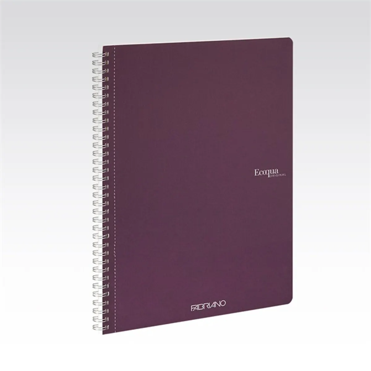 Fabriano Ecoqua A4 70lapos lila kockás spirálfüzet #2