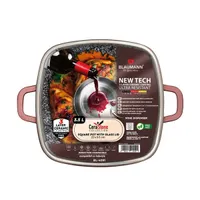 Blaumann BL-4091 Cerastone Collection 22 cm-es négyzet alakú edény fedővel #3