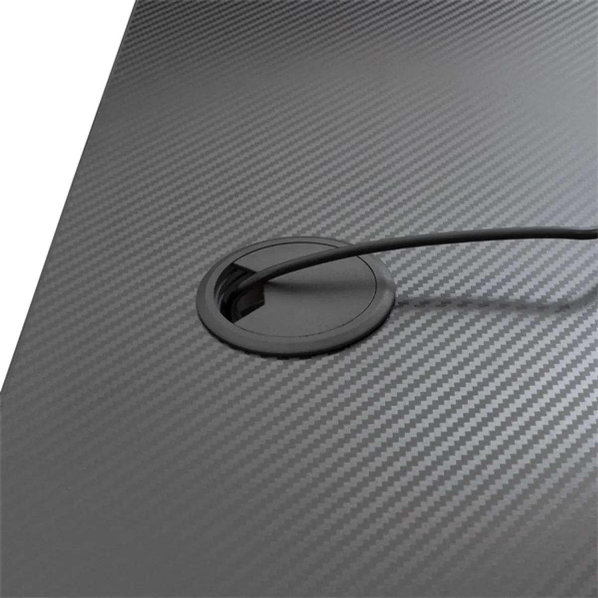 White Shark FIRE SHADOW fekete-piros gamer asztal #4