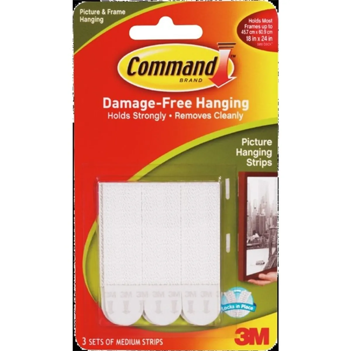 Command 17201 Dual Lock tépőzáras  ragasztócsík #1