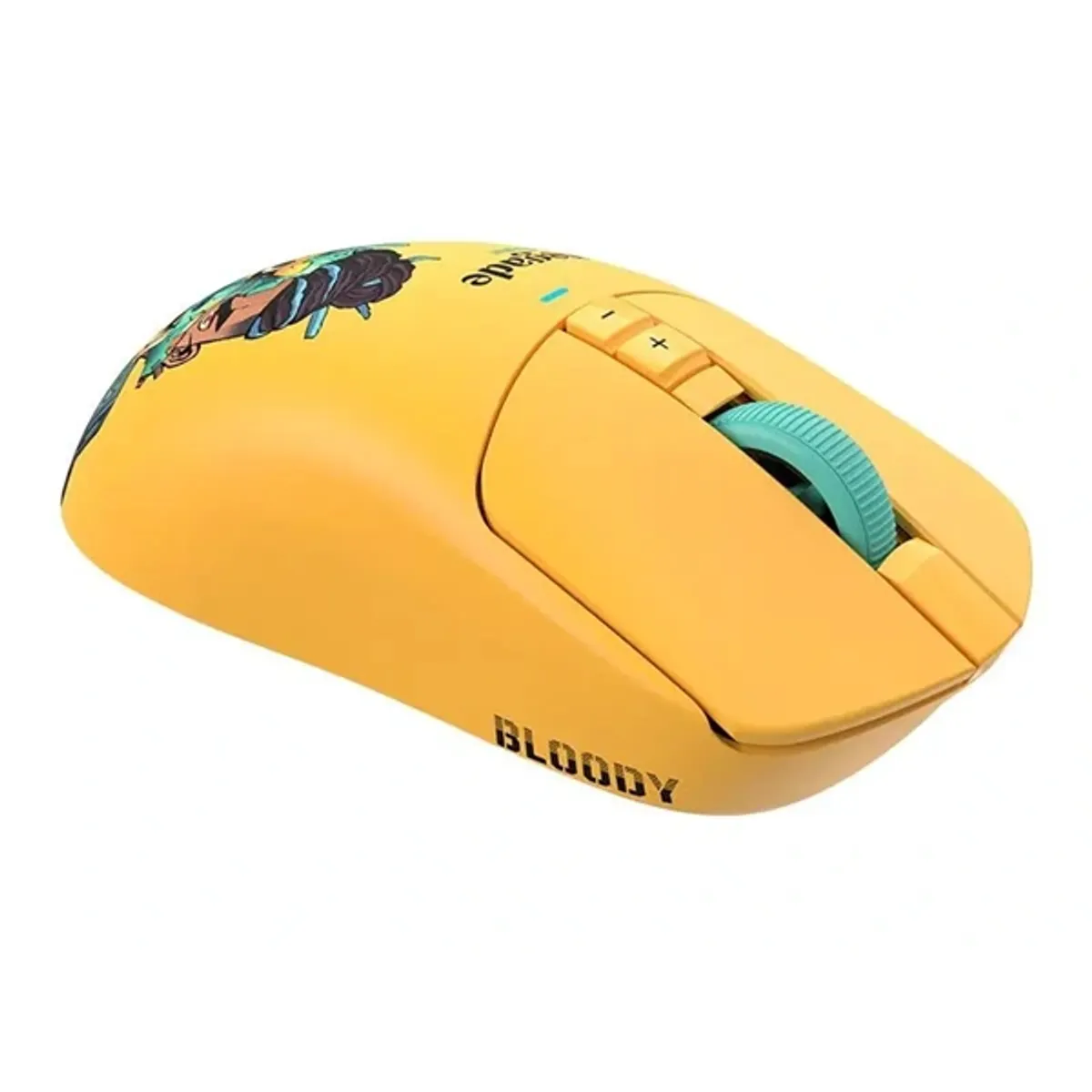 A4-Tech Bloody R72 Ultra Duo Renegade Sunset vezeték nélküli sárga gamer egér #3