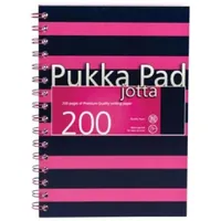 Pukka Pad Jotta Pad Navy Pink A4 200 oldalas vonalas spirálfüzet #1