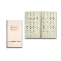 PVC vegyes betűtartó #1