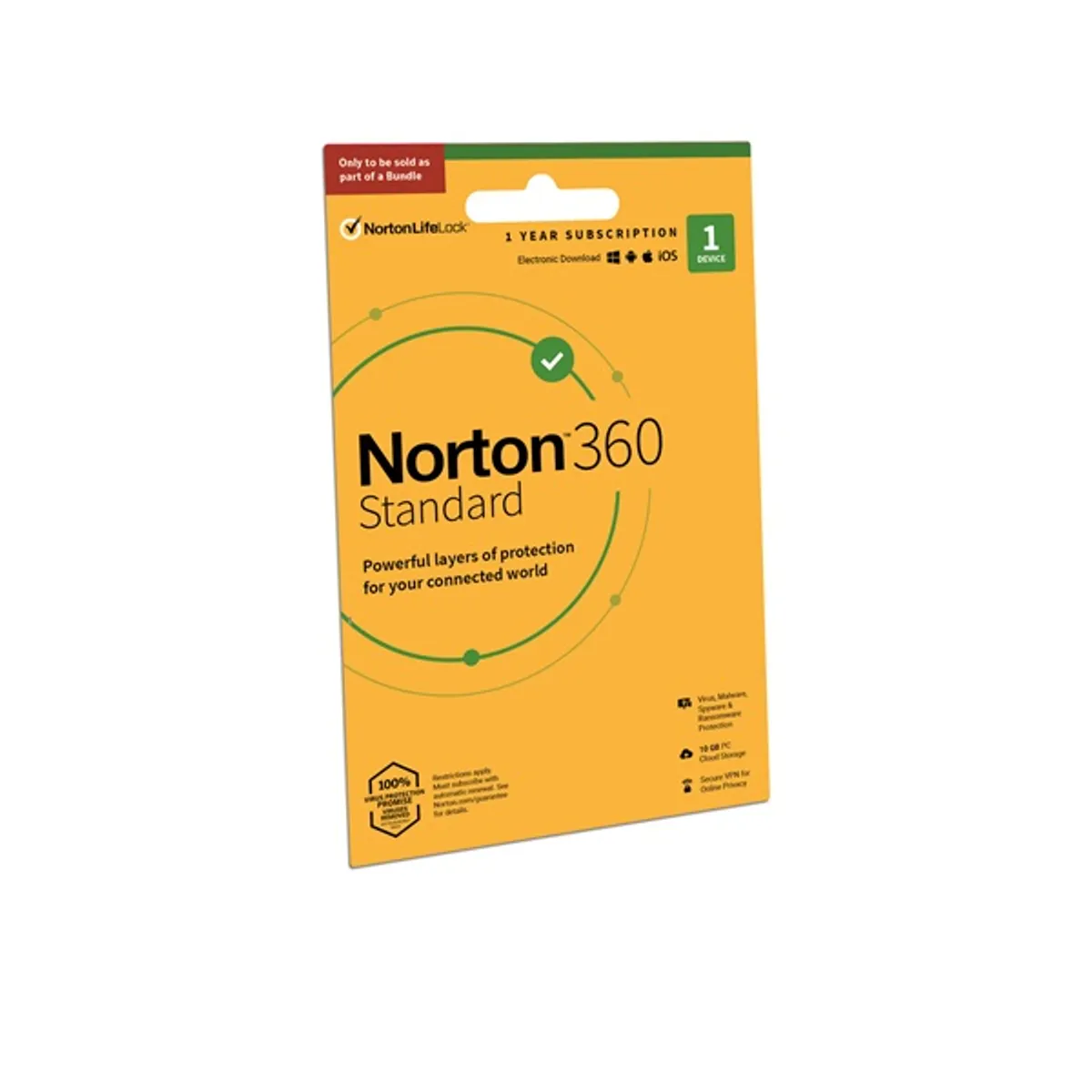Norton 360 STANDARD 10GB SWS 1 Felhasználó 1 gép 1 éves dobozos vírusirtó szoftver Not for Sale #1