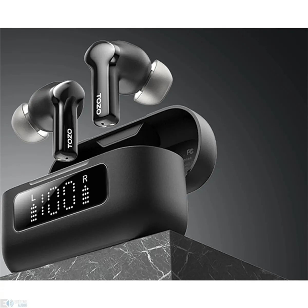 TOZO Aerosound 2 NC True Wireless Bluetooth fekete fülhallgató #3