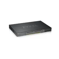 ZyXEL GS1920-24HPv2 28port GbE LAN PoE (375W) 4x GbE SFP/RJ45 Combo port L2 menedzselhető PoE switch #1