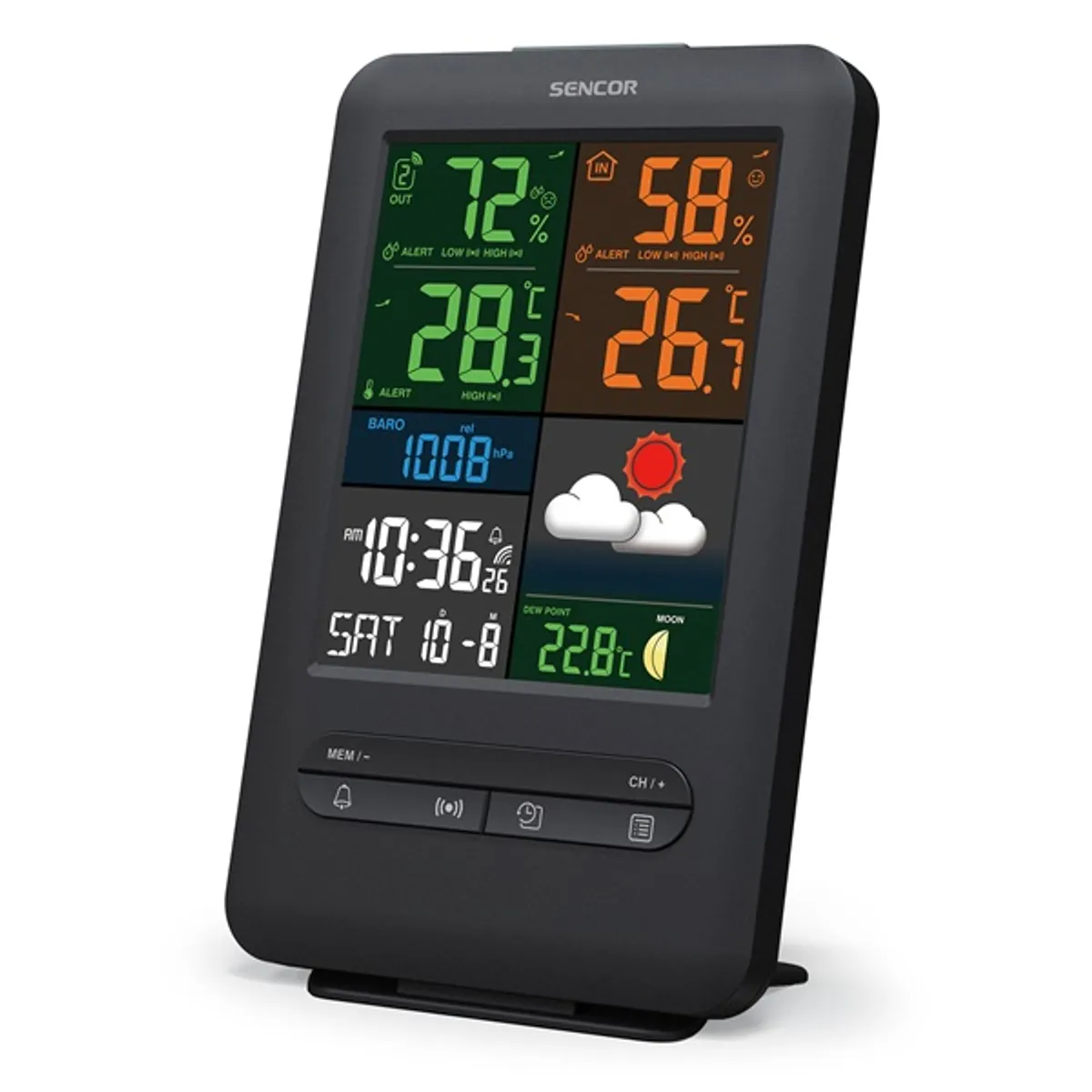 Sencor SWS 7300 időjárás állomás #4