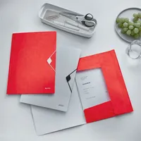 Leitz WOW A4 pp piros gumis mappa #3