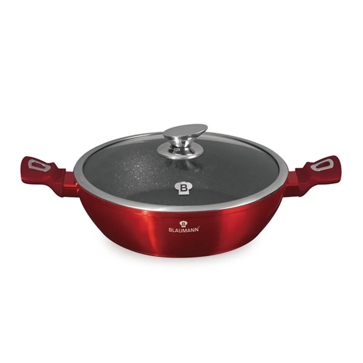Blaumann BL-3984 Burgundy Collection 3,8L 28 cm alacsony lábas fedővel #2