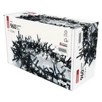 Emos D4BC05 7,2 m kül-beltéri hideg fehér progr. süni LED karácsonyi fényfüzér #3