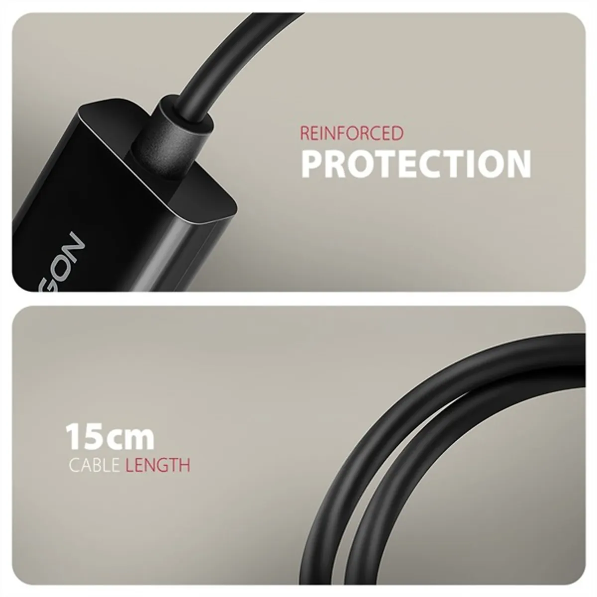 Axagon RVD-HI20N 4K/60Hz DisplayPort - HDMI 2.0 adapter #3