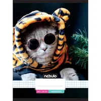 Nebulo L-Design A4 87-32 tűzött kockás füzet #8