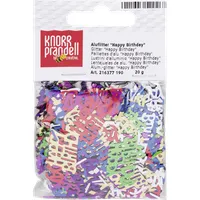 Knorr Prandell Happy Birthday dekor felirat #1