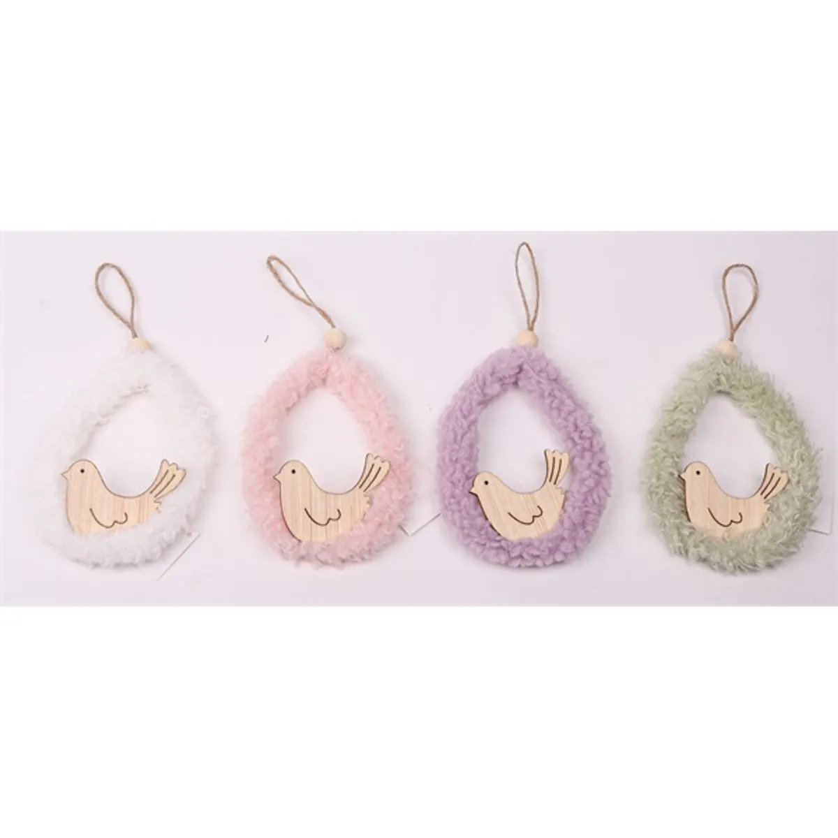 IRIS dekor akasztós tojásban madár 4 féle szín #1