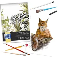 Oxford Art Mixed media A4 25 ív 225 g rajzlaptömb #2