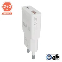 AVAX CH641W NANO SLIM 30W USB-C (PD3.0)+USB-A (QC3.0) fehér hálózati töltő #4