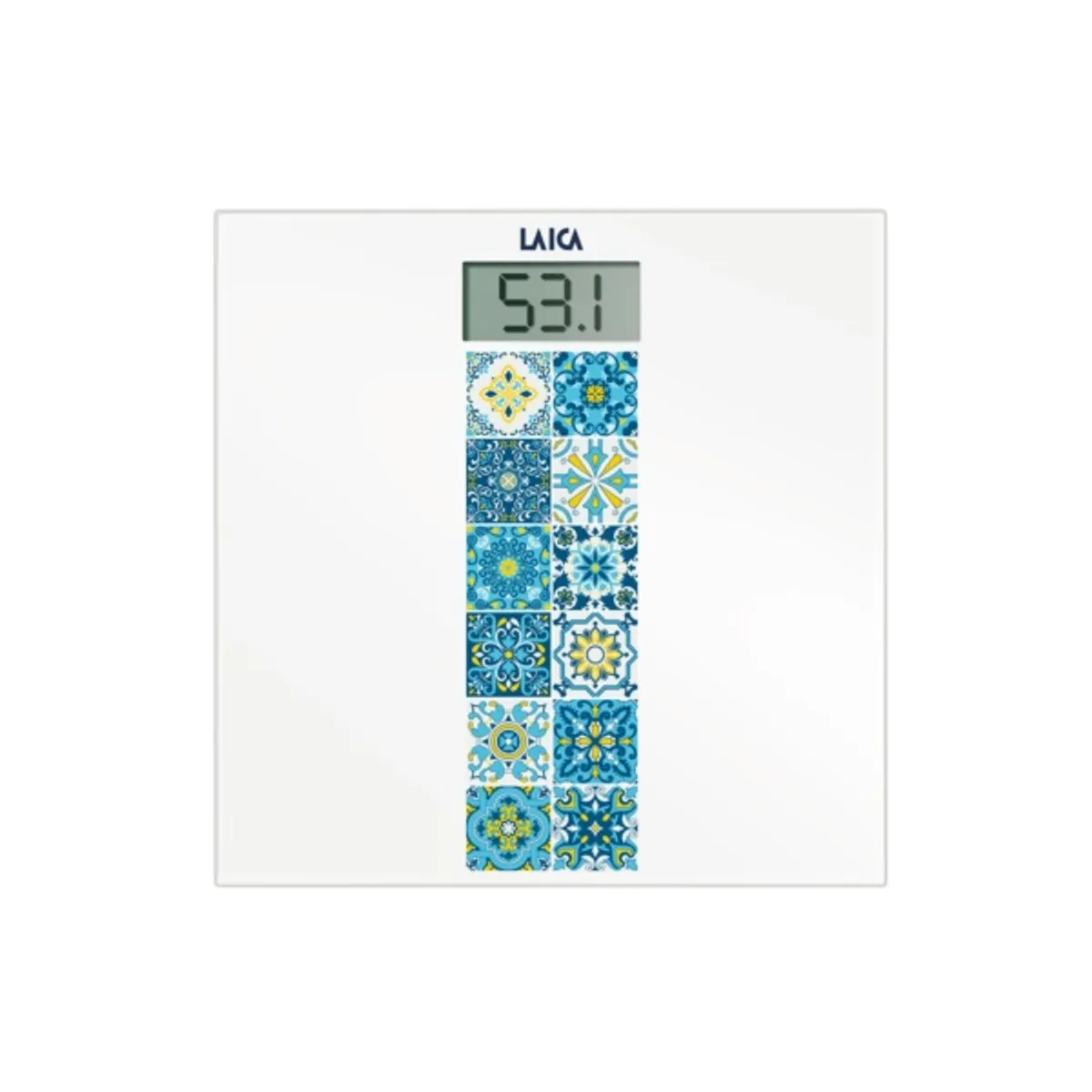 LAICA PS1082B személymérleg mediterrán kék 180 kg #1