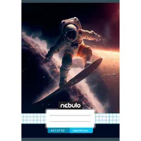 Nebulo Vagány minták A5 27-32 tűzött kockás füzet #7