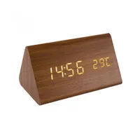 HOME OC 05 digitális barna LED ébresztőóra #1