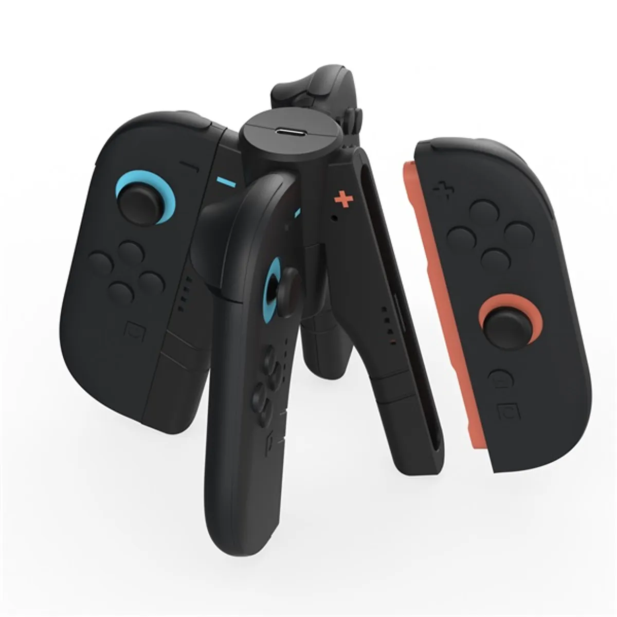 Hyperkin M07725 UltraBeam II Nintendo Switch 2 Joy-Con projektoros fekete töltőmarkolat #4