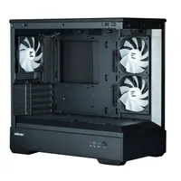 Zalman P30 fekete (táp nélküli) ablakos mATX ház #6