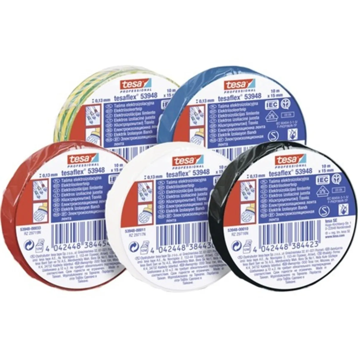 Tesa 53988 10mx15 mm kék szigetelőszalag #2